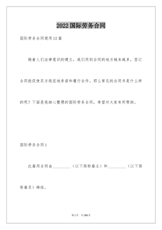 2024国际劳务合同_9