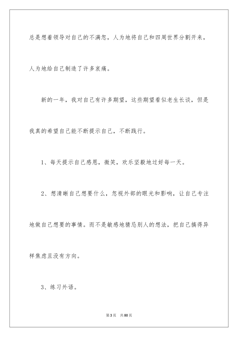 2024个人新年工作计划_第3页