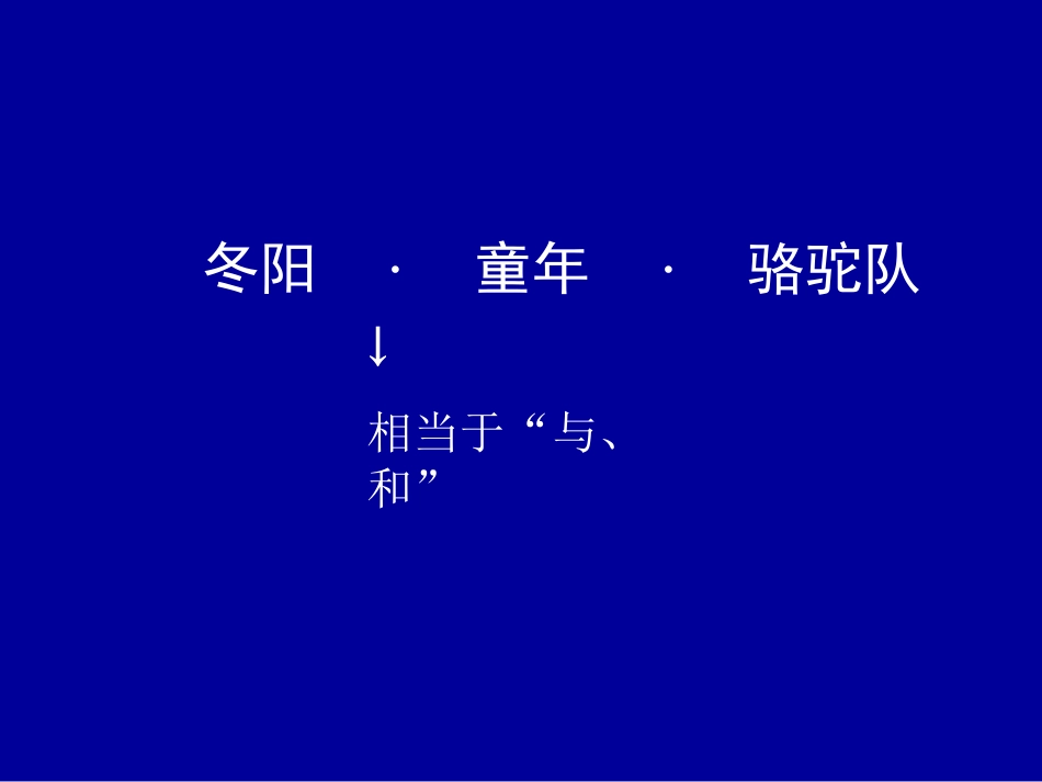 《冬阳童年骆驼队》课件_第2页