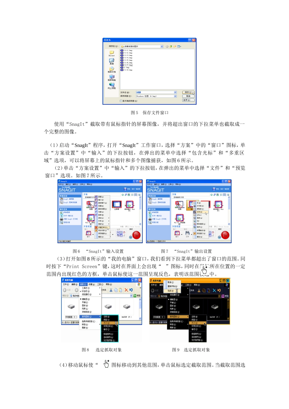 使用“SnagIt”抓图软件截取屏幕图像_第2页