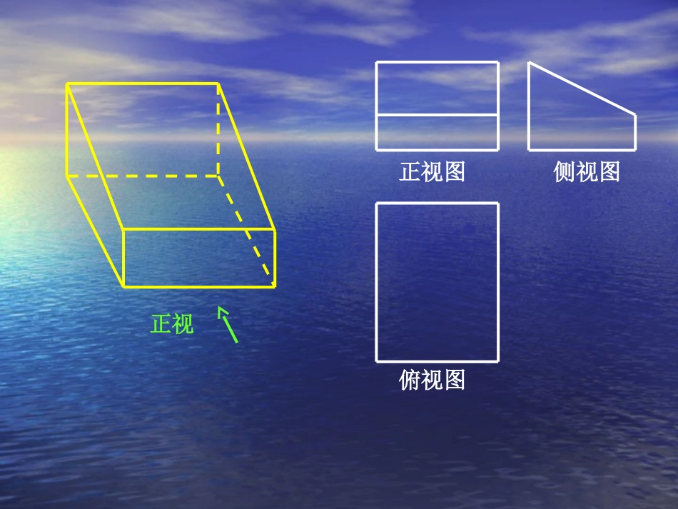 空间几何体的三视图二周洁_第3页