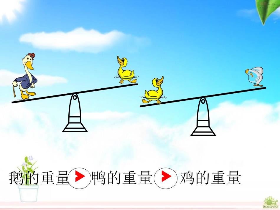 人教版数学三年级下册数学广角《等量代换_》_第3页