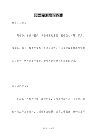 2024京东实习报告_1