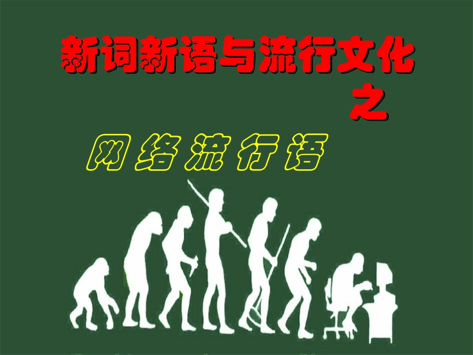 新词新语与流行文化之网络流行语_第2页