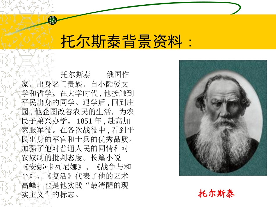 《列夫·托尔斯泰》_第3页