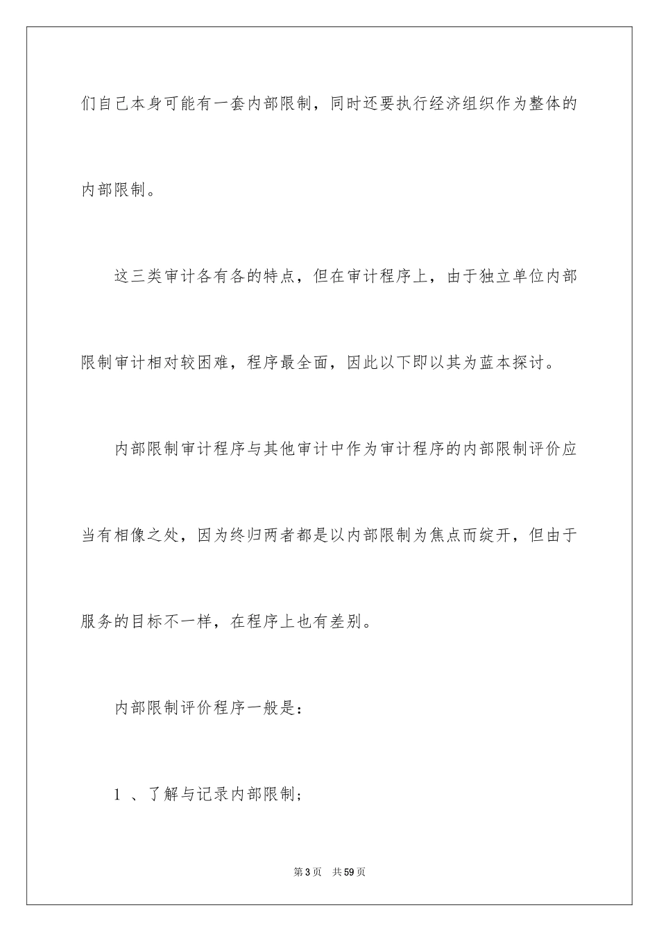 2024内控审计实施方案_第3页