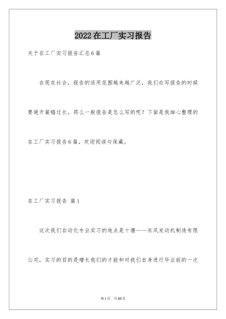 2024在工厂实习报告_1