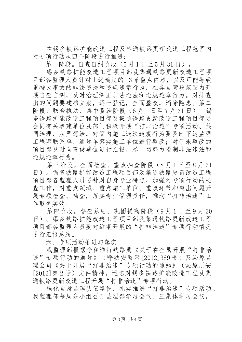 “打非”专项行动总结 _第3页