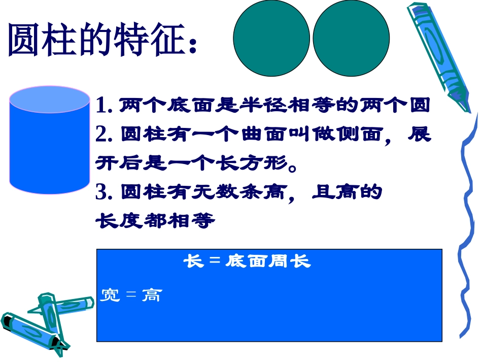 六年级数学《圆柱与圆锥》复习课PPT课件_第2页