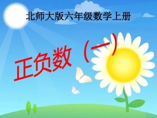 《正负数(一)》课件 (2)