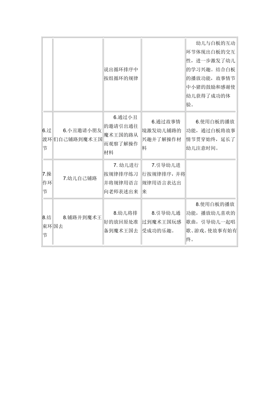 中班教案魔术王国_第3页