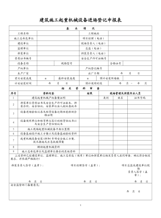 常熟市建筑起重机械安装申报程序