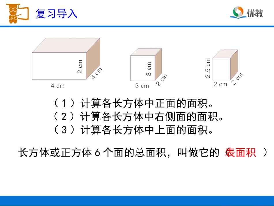 《正方体的表面积》教学课件_第2页