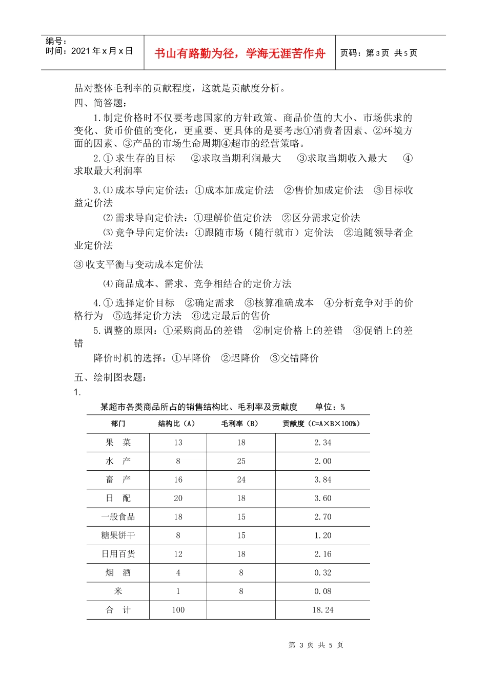 第八章连锁超市的价格策略_第3页