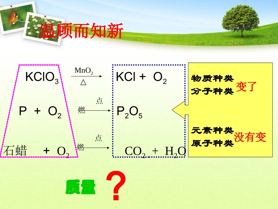 《质量守恒定律》讲课_第3页