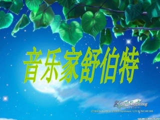 2013高中音乐《舒伯特》