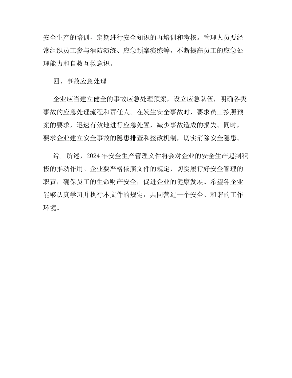 2024安全生产管理文件 _第2页