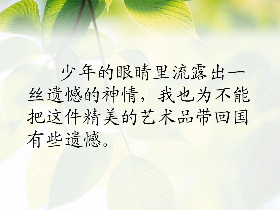 卖木雕的少年第二课时_第3页