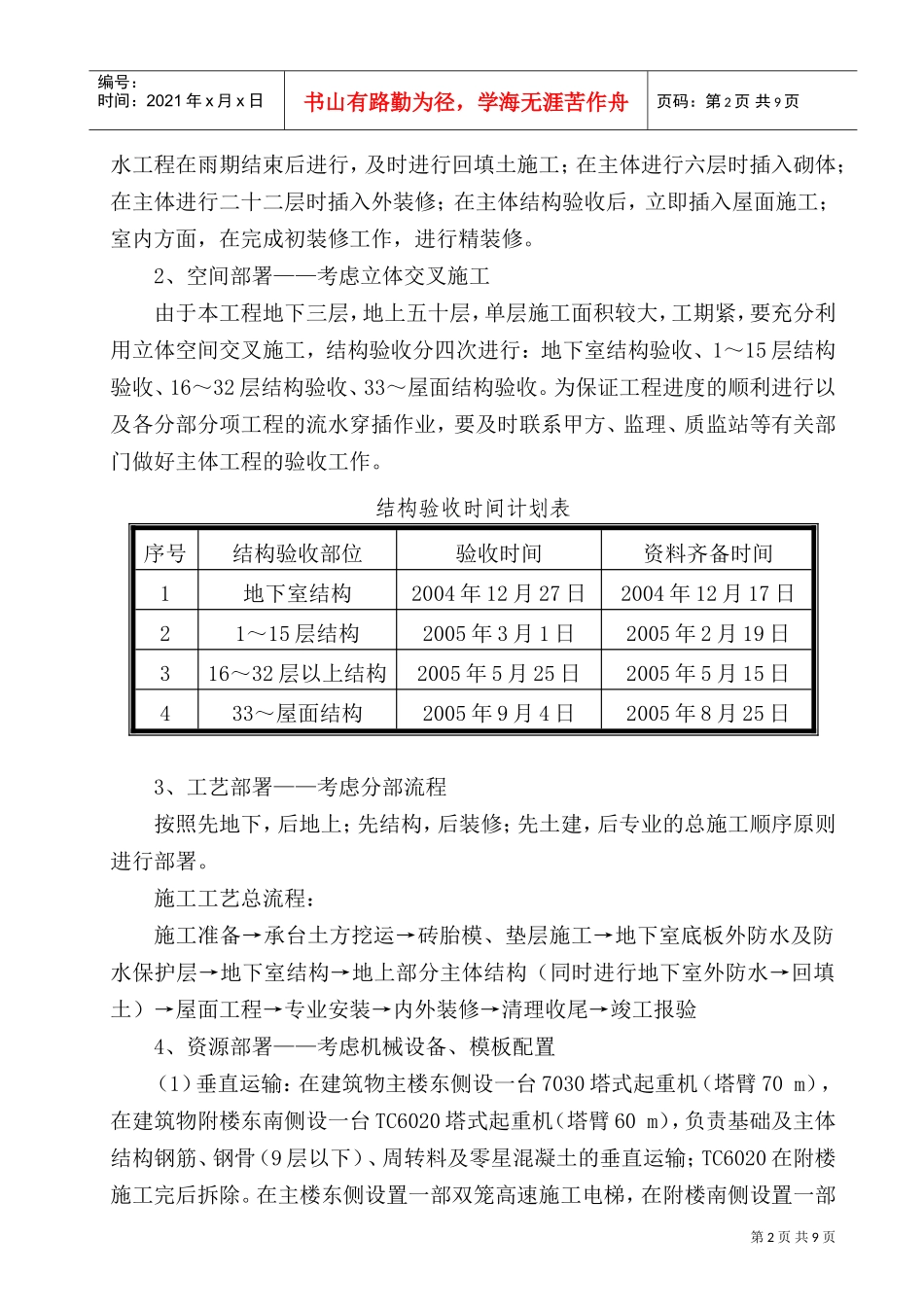 第3章施工组织总体部署1(DOC10页)_第2页