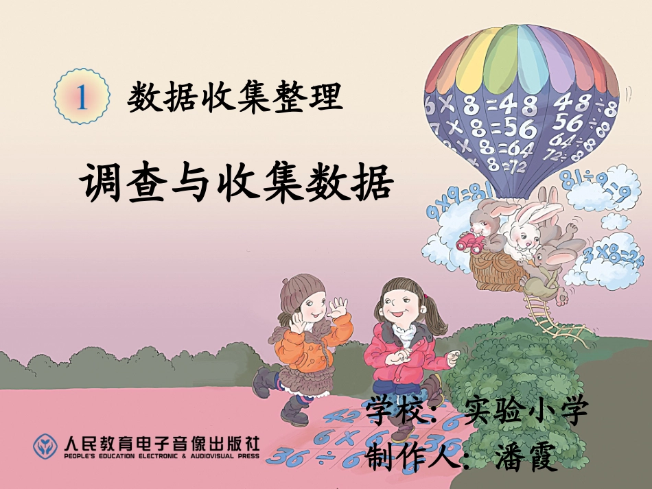 二年级下册-数据收集整理1_第1页