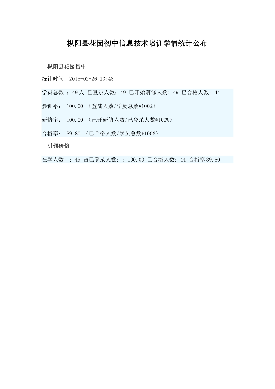 学情统计公布_第1页