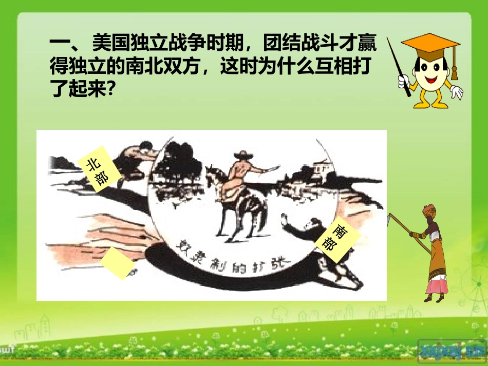 实验中学第22课美国南北战争课件（34）_第3页
