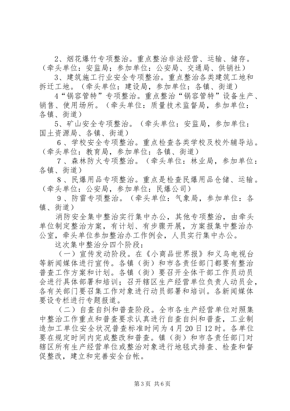 在全市消防安全集中整治工作会议上的讲话发言(1)_第3页