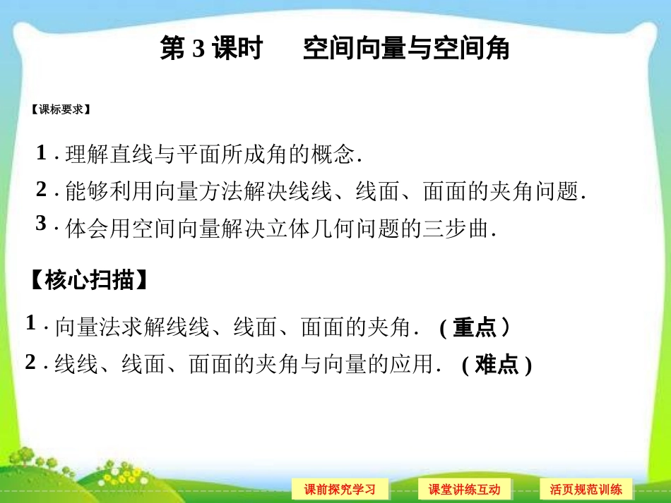 空间向量问题角_第1页