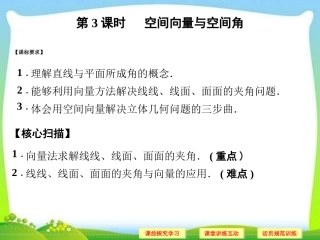 空间向量问题角