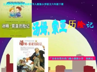 《汤姆·索亚历险记》课件【12页】