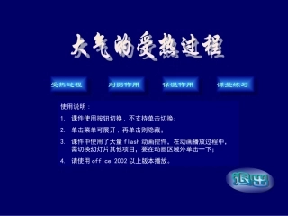 大气的受热过程