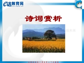 初一语文-诗词五首