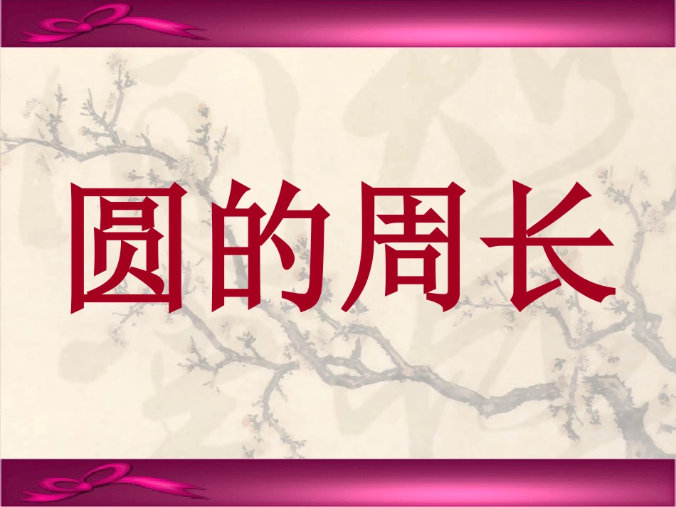 圆的周长 (4)_第1页