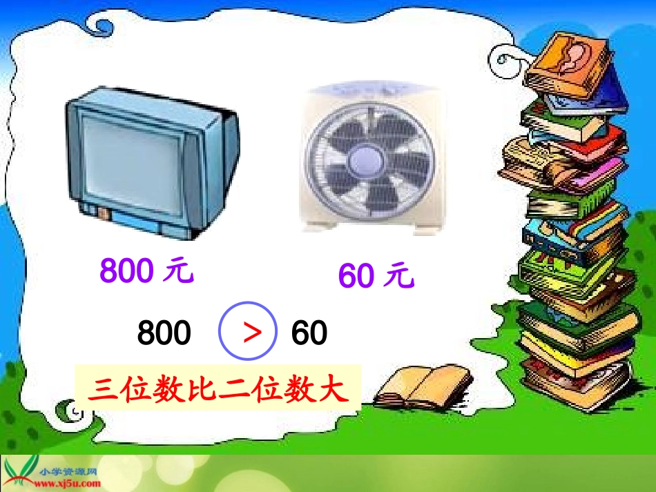 北师大版数学二年级下册《比一比》PPT课件_第3页