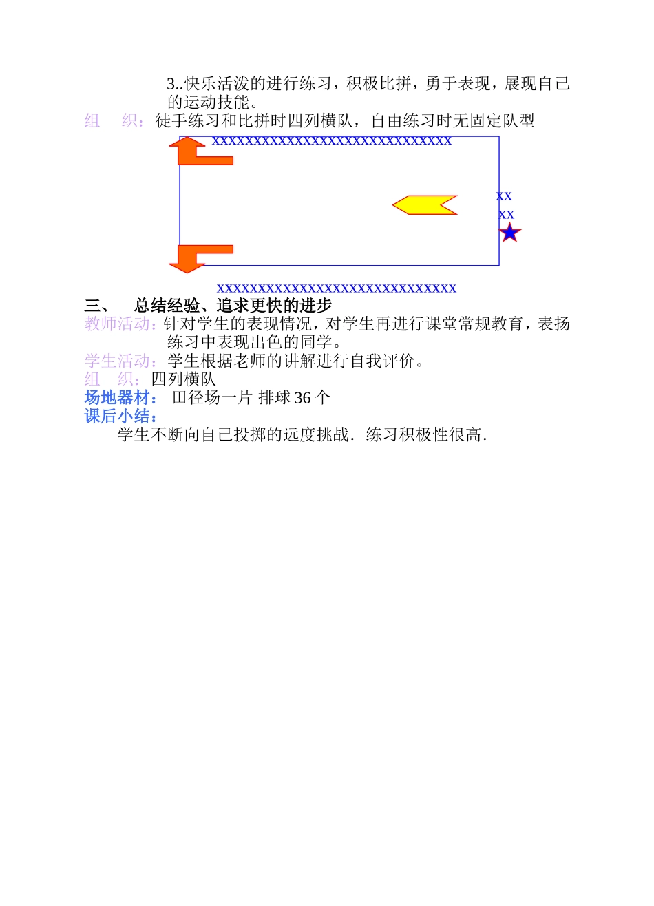 原地侧向投掷排球_第2页