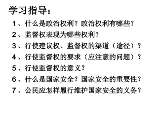 依法参与政治生活