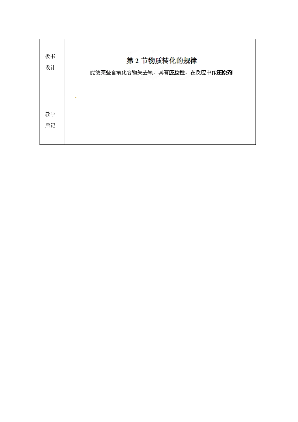 浙江省绍兴县杨汛桥镇中学九年级科学上册《2.2物质转化的规律（二）》教案 浙教版_第3页