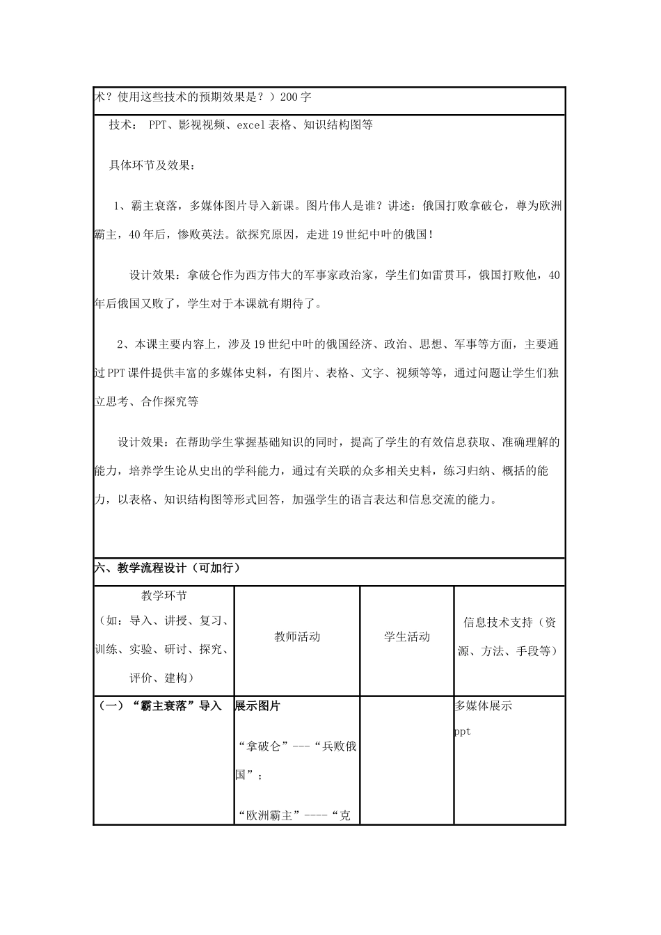 高中历史 第12课 俄国农奴制改革教案2 岳麓版选修1-岳麓版高二选修1历史教案_第2页