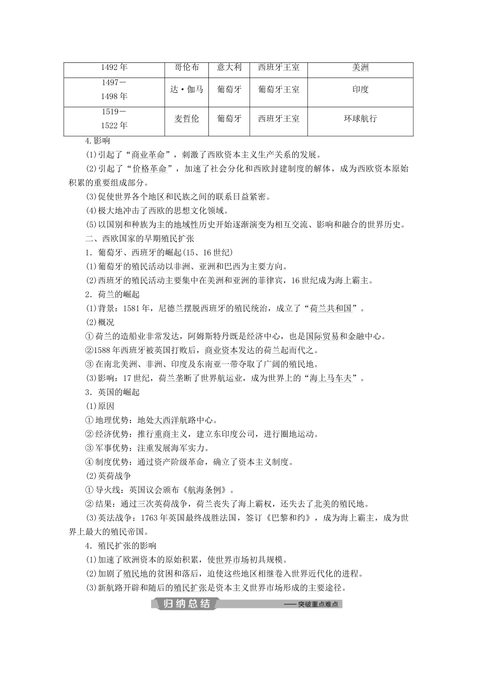 （浙江选考）高考历史大二轮复习 上篇 板块三 专题十二 走向世界的资本主义市场学案 人民版-人民版高三全册历史学案_第2页
