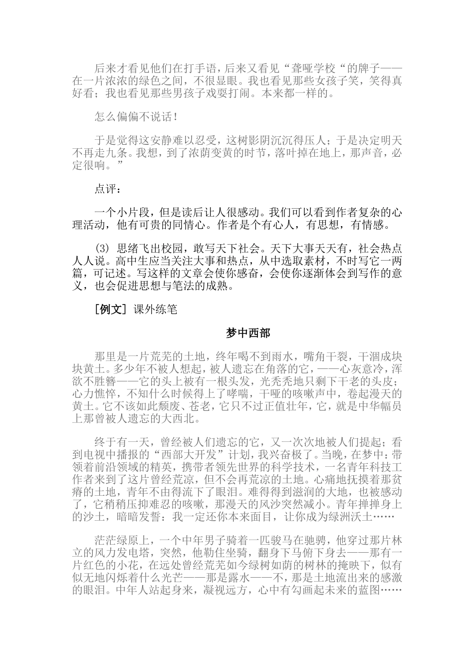 2010高三语文高考复习全程教案第十二讲 作文指导_第2页