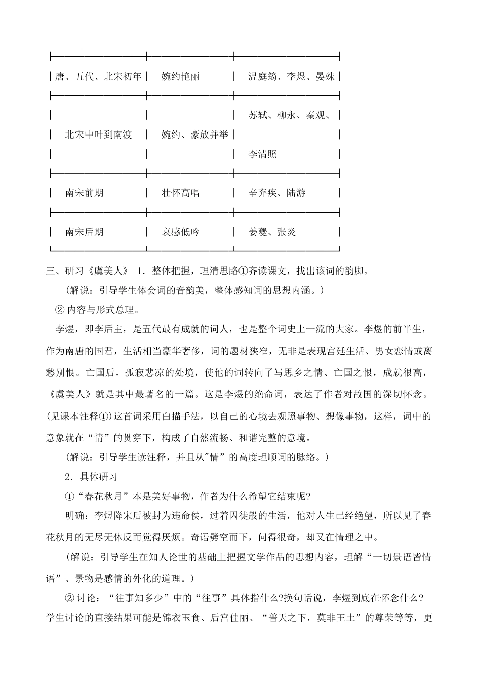 九年级语文下册虞美人_第2页