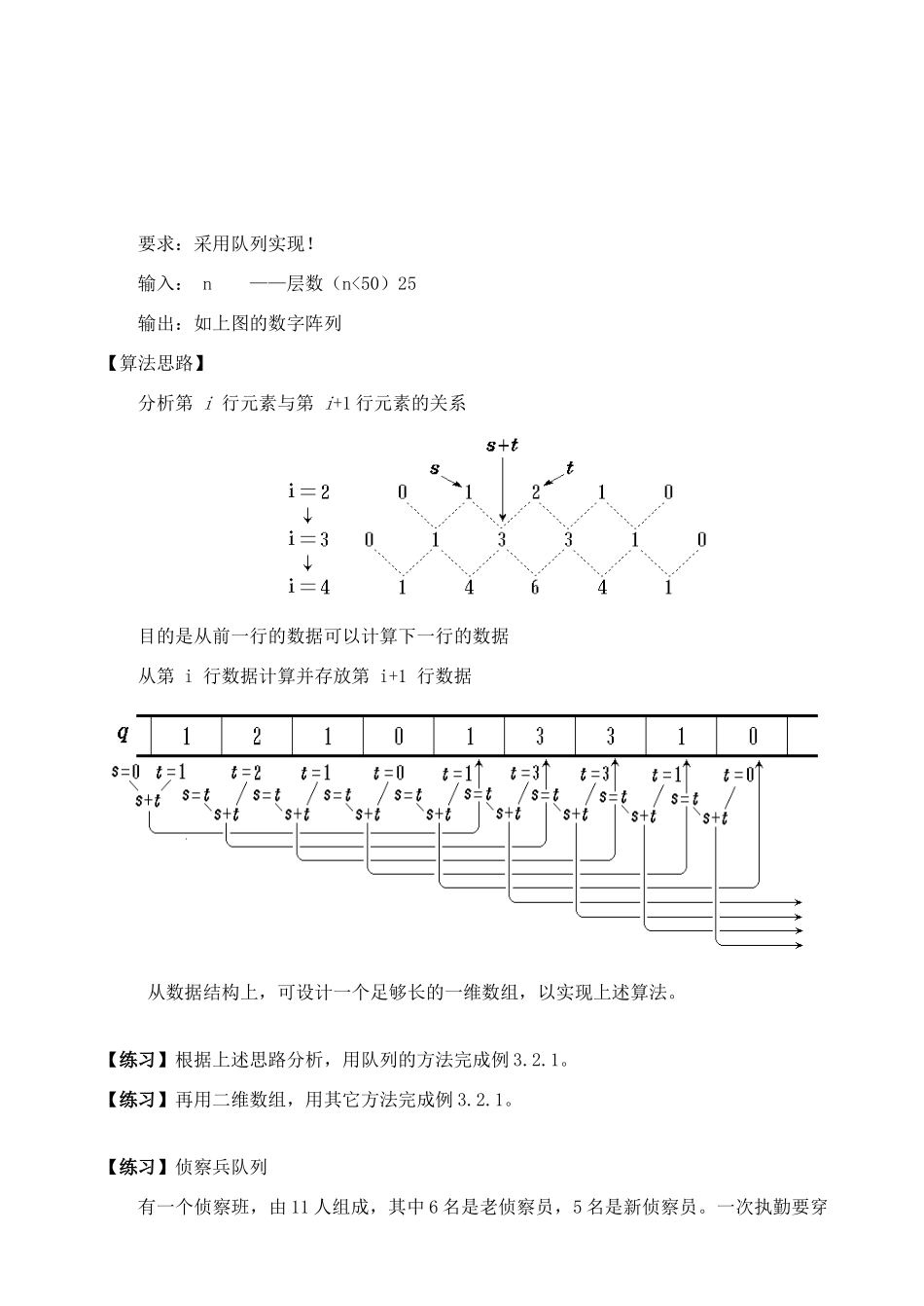 高中信息技术 竞赛班数据结构专项培训教程 03栈和队列教案-人教版高中全册信息技术教案_第3页