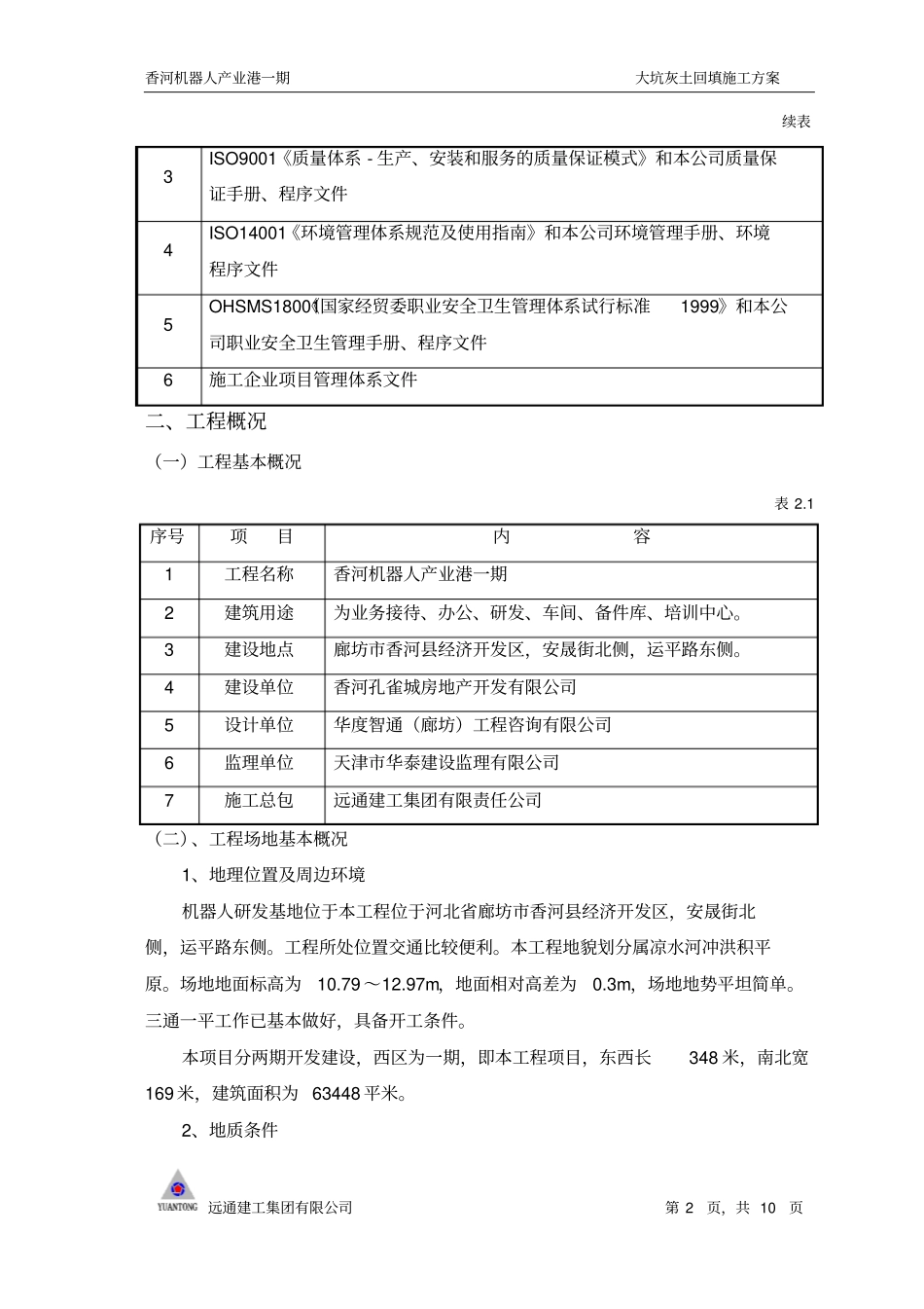 原大坑2：8灰土回填土方案1做好资料_第2页