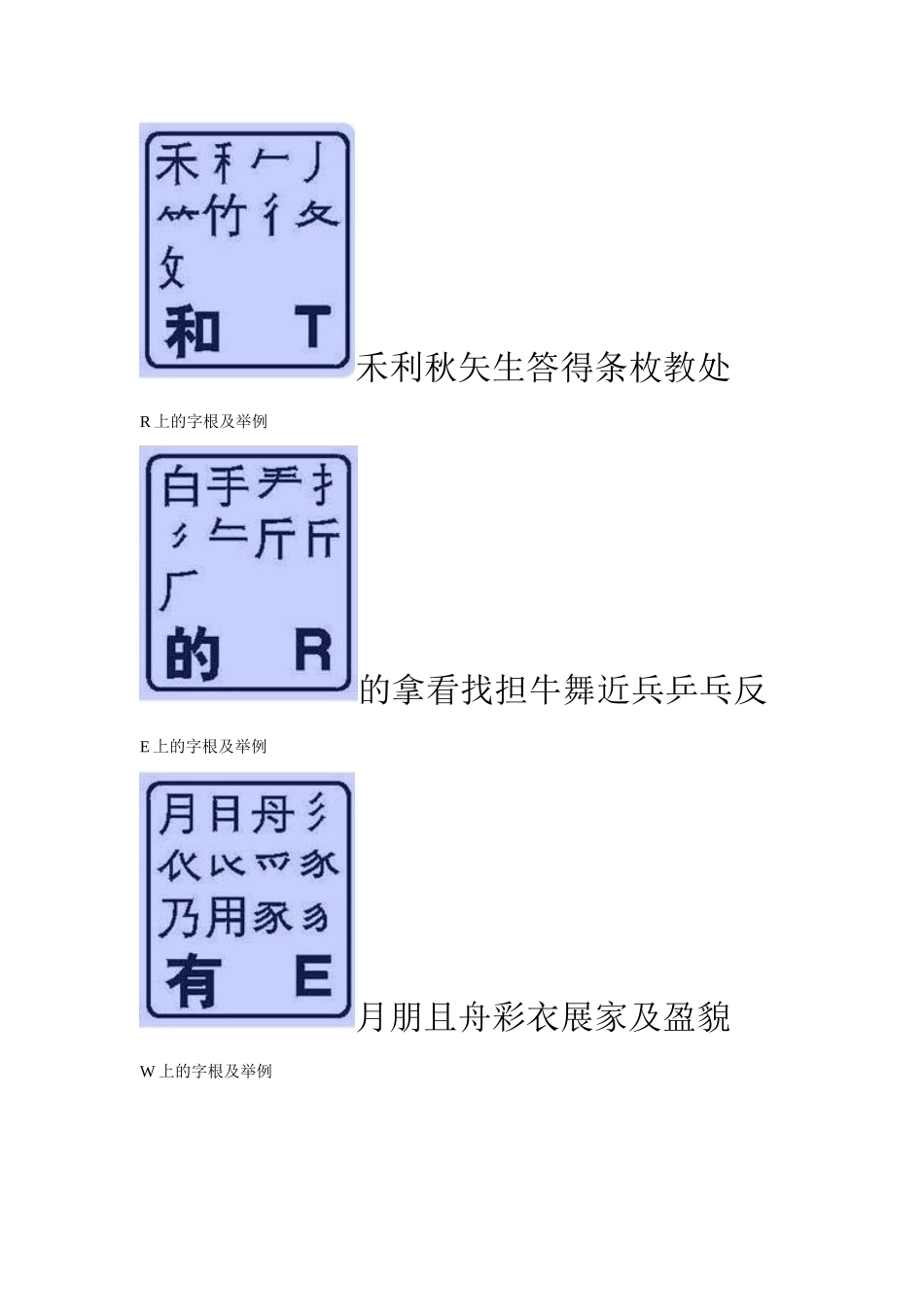 T校五笔字型教案7_第2页