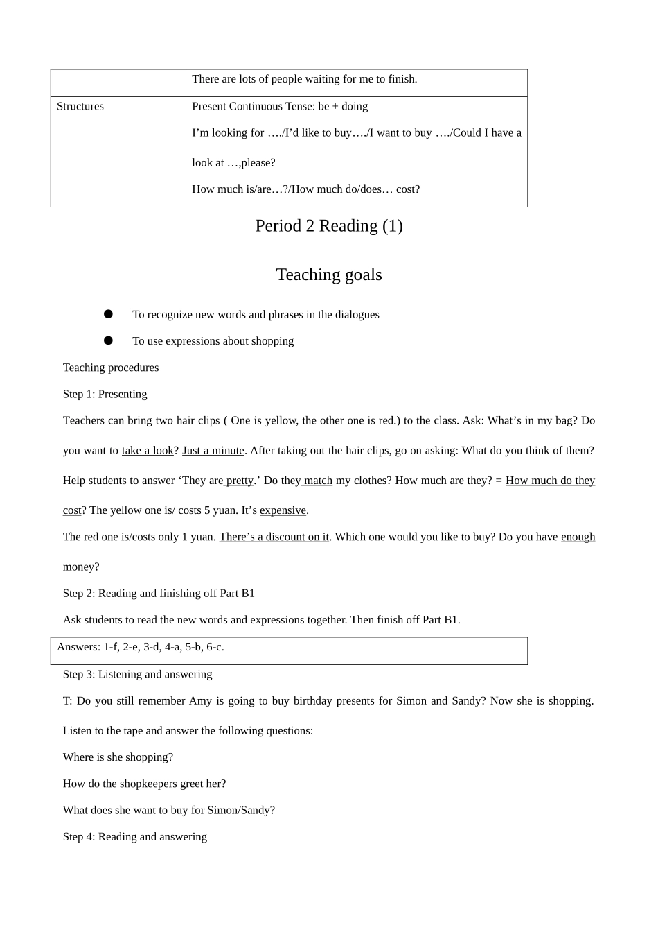 牛津版七年级英语上册Unit5 2 Reading(1)_第2页