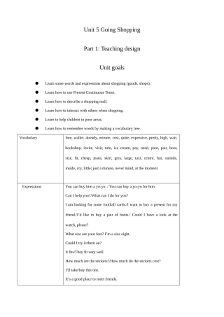 牛津版七年级英语上册Unit5 2 Reading(1)