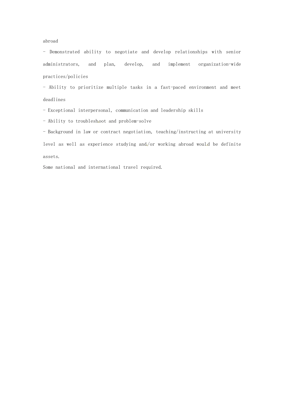 2014年秋高中英语 Module 2 A Job Worth Doing Job Posting International Student Volunteers训练 外研版必修5_第2页