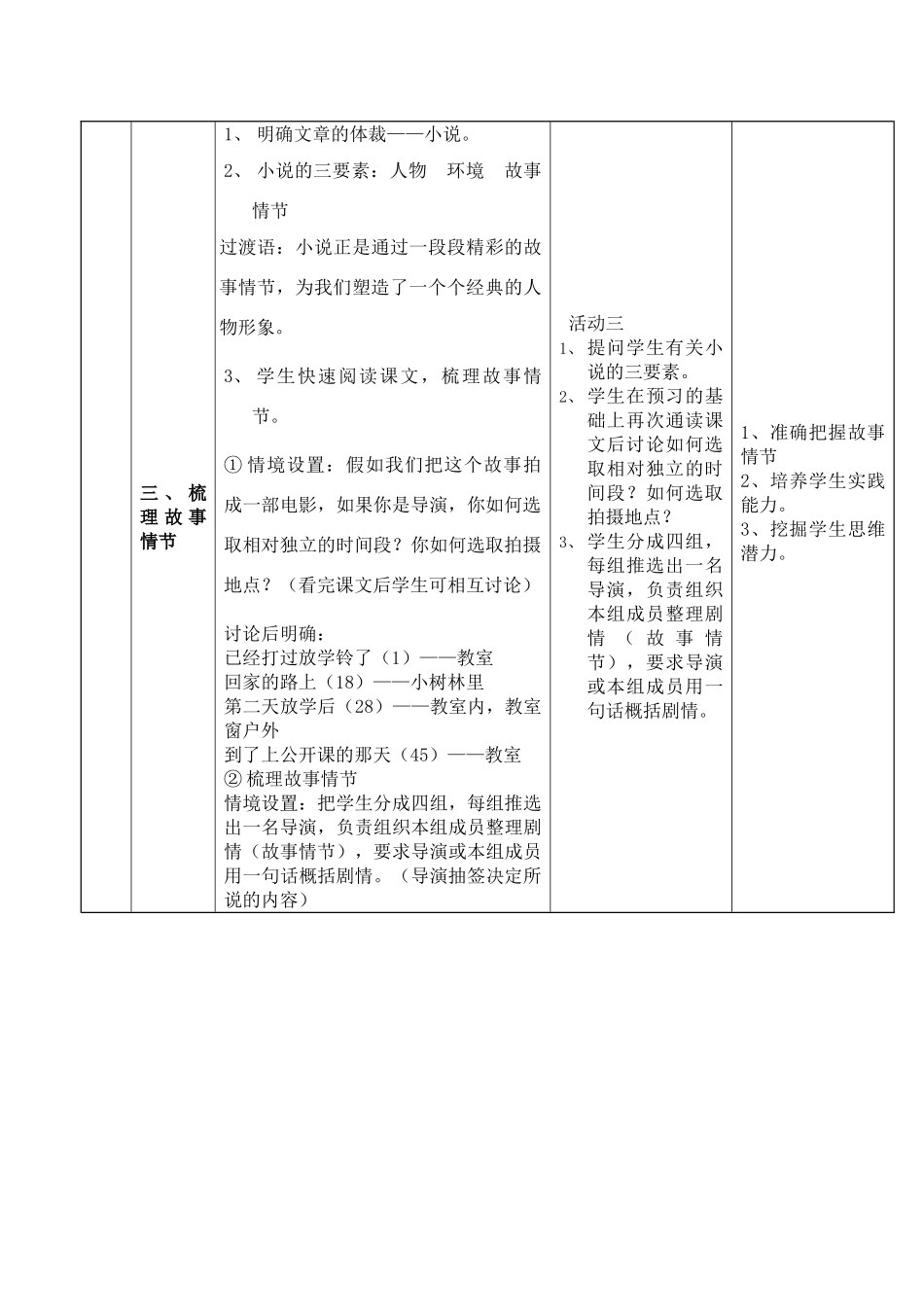 九年级语文上册 《心声》教学设计 人教新课标版_第3页
