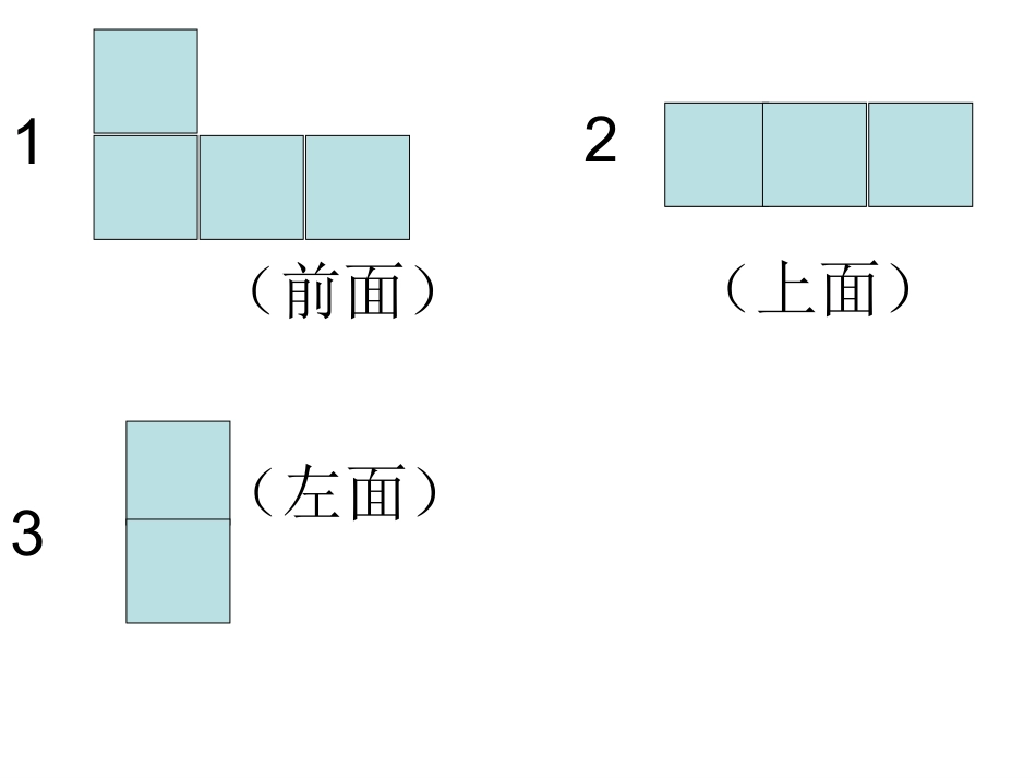 人教版四年级数学下观察物体PPT_第3页