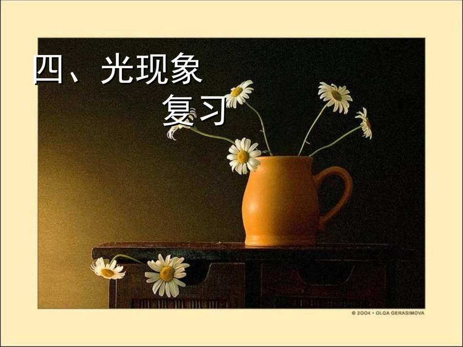 四、光现象复习_第1页
